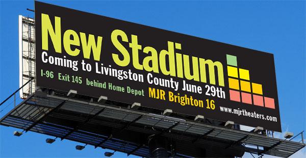 MJR Brighton Billboard