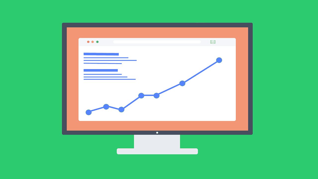 Increasing SEO chart